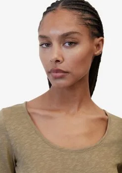 Marc O'Polo Langærmede Trøjer Shirts Kvinder Lysebrun 13 Marc O'Polo Langærmede Trøjer Shirts Kvinder Lysebrun -Marc O'Polo Butik cfe0e8abdd8d7aeff57608bf5c7f3ca9