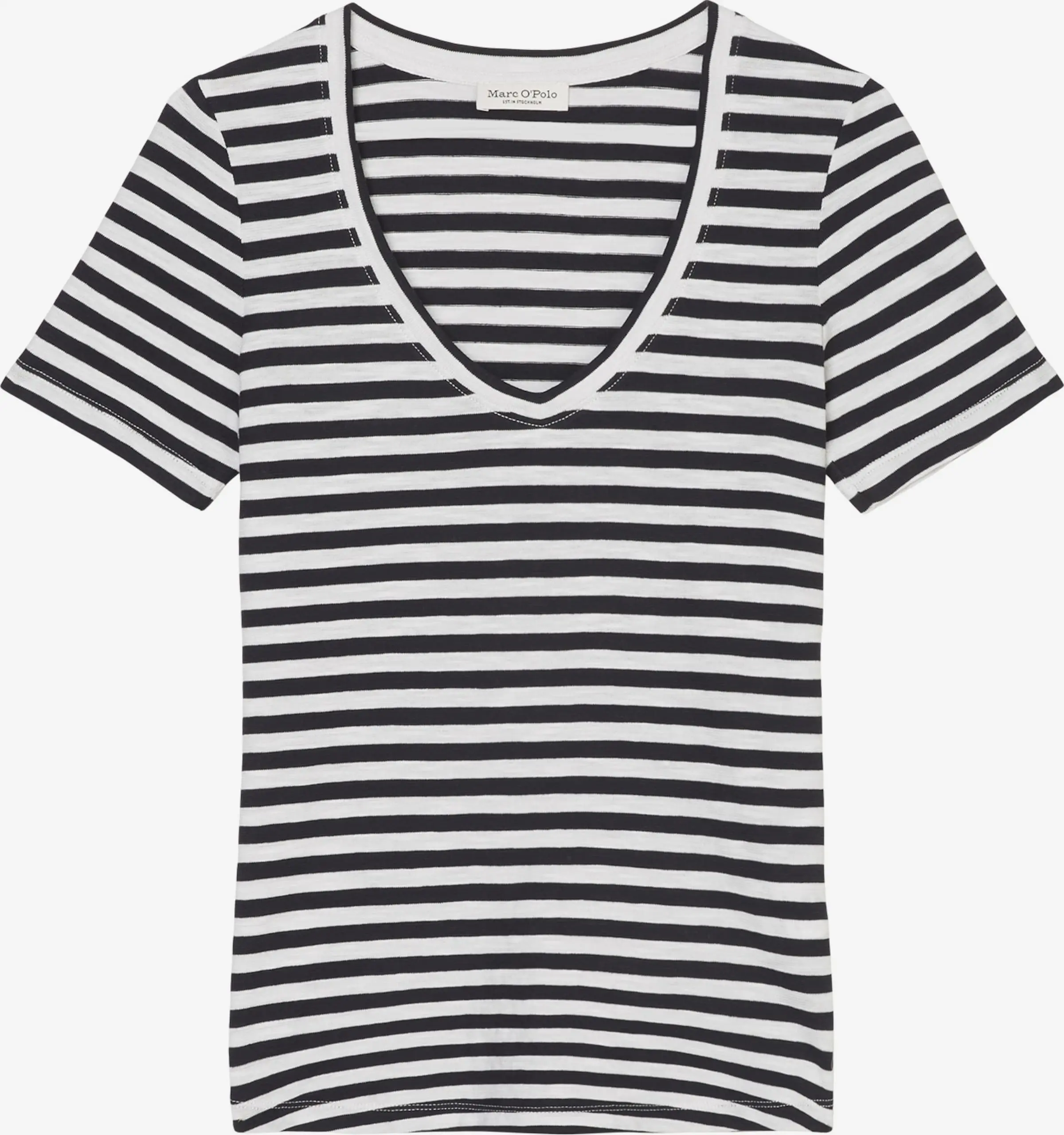 Marc O'Polo T-shirts Shirts Kvinder Mørkeblå / Hvid 3 Marc O'Polo T-shirts Shirts Kvinder Mørkeblå / Hvid