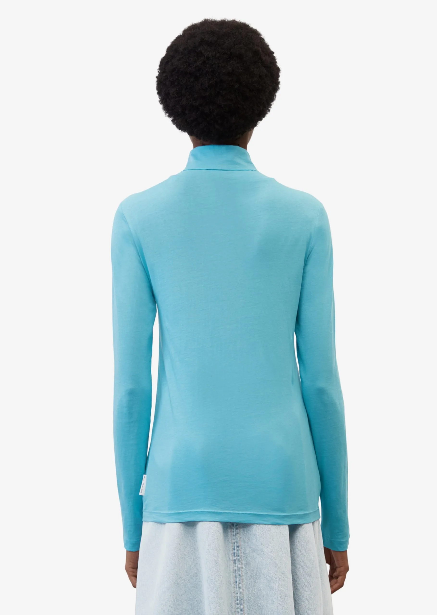 Marc O'Polo DENIM Langærmede Trøjer Shirts Kvinder Aqua 7 Marc O'Polo DENIM Langærmede Trøjer Shirts Kvinder Aqua - Billede 5