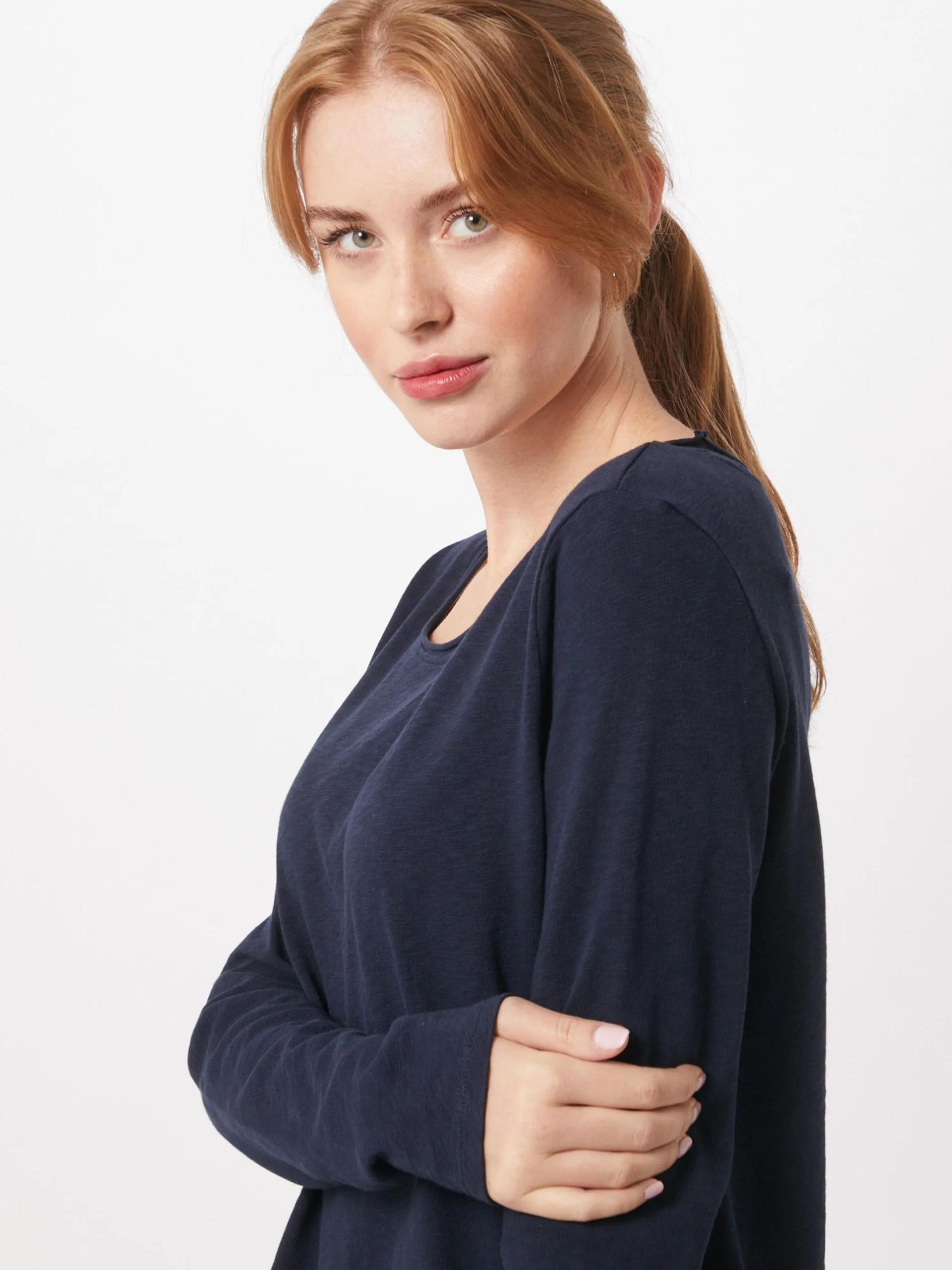 Marc O'Polo DENIM Langærmede Trøjer Shirts Kvinder Navy 7 Marc O'Polo DENIM Langærmede Trøjer Shirts Kvinder Navy - Billede 5