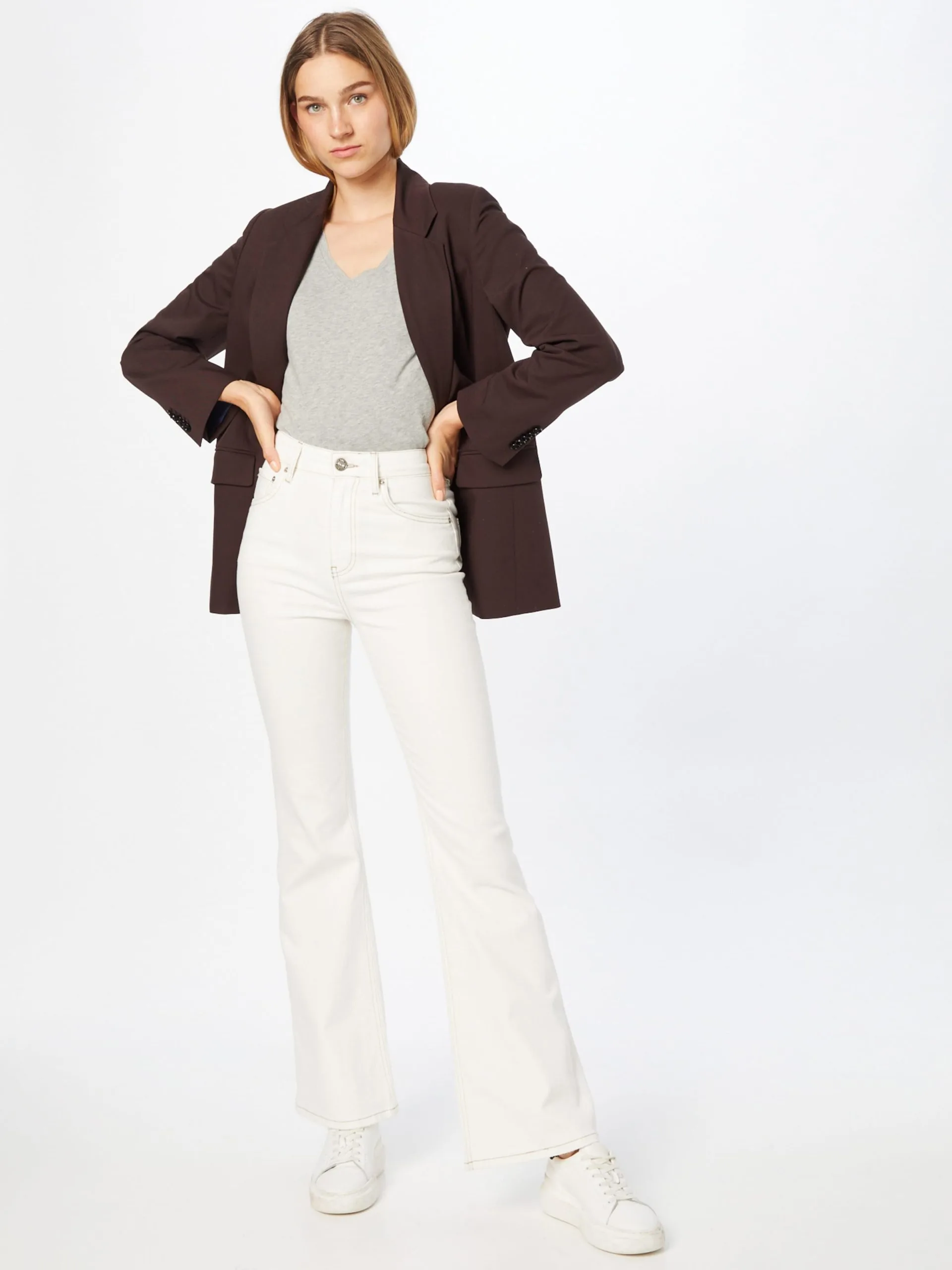 Marc O'Polo DENIM T-shirts Shirts Kvinder Grå-meleret 7 Marc O'Polo DENIM T-shirts Shirts Kvinder Grå-meleret - Billede 5