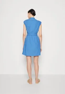 Marc O'Polo DRESS SHIRT STYLE FITTED WAIST SLEEVELESS WITH BELT - Skjortekjole 9 Marc O'Polo DRESS SHIRT STYLE FITTED WAIST SLEEVELESS WITH BELT - Skjortekjole -Marc O'Polo Butik e608ffdd2f7c4c5f9c972da46a6abae0