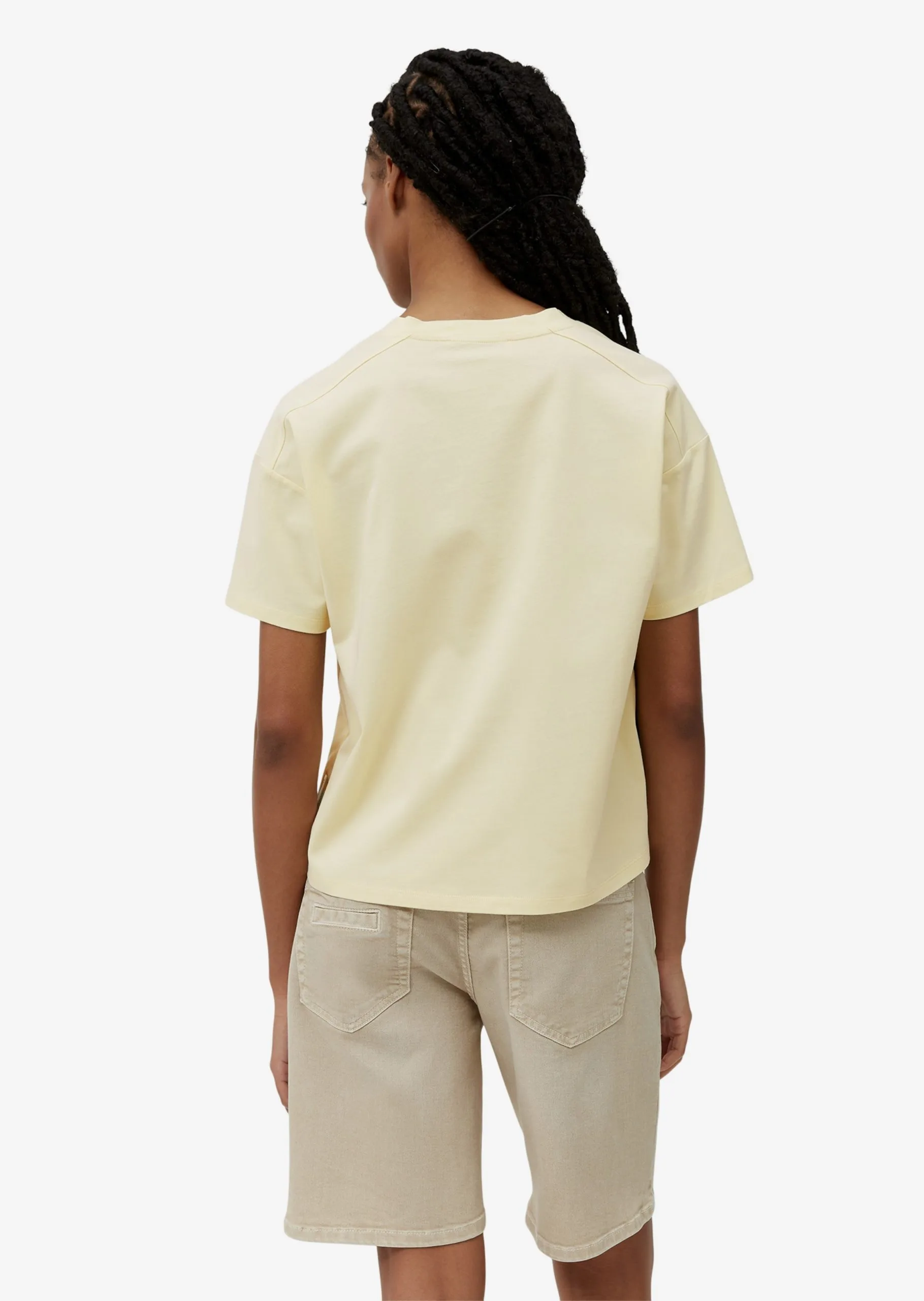 Marc O'Polo T-shirts Shirts Kvinder Pastelgul 7 Marc O'Polo T-shirts Shirts Kvinder Pastelgul - Billede 5