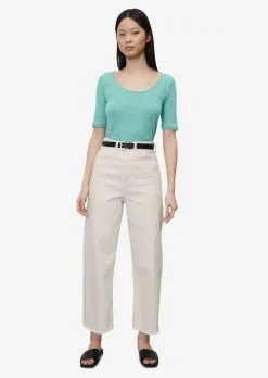 Marc O'Polo T-shirts Shirts Kvinder Aqua 9 Marc O'Polo T-shirts Shirts Kvinder Aqua -Marc O'Polo Butik f41a8bb032bc9a315e15f3023de4d1b6