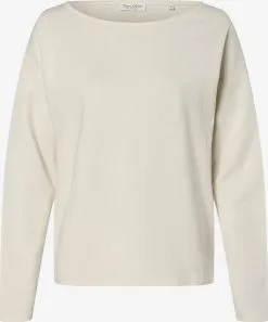 Marc O'Polo Langærmede Trøjer Shirts Kvinder Creme