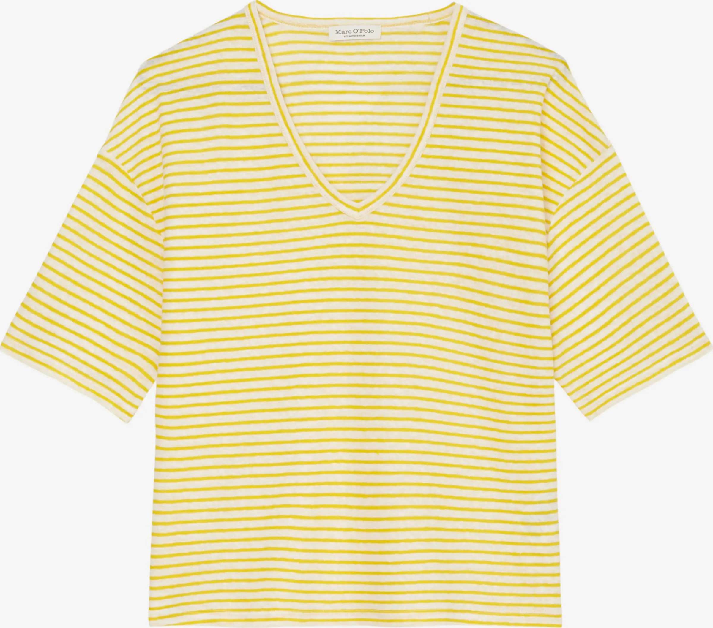 Marc O'Polo T-shirts Shirts Kvinder Lemon 3 Marc O'Polo T-shirts Shirts Kvinder Lemon