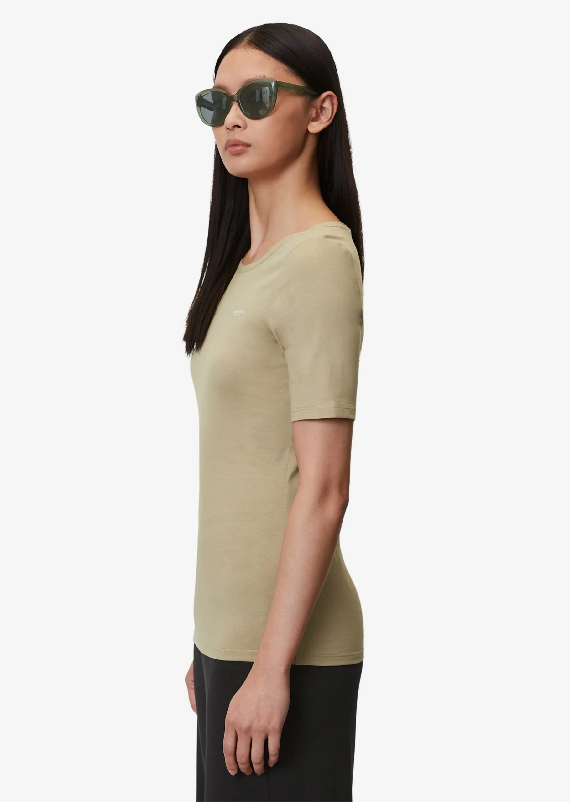 Marc O'Polo T-shirts Shirts Kvinder Beige 6 Marc O'Polo T-shirts Shirts Kvinder Beige - Billede 4